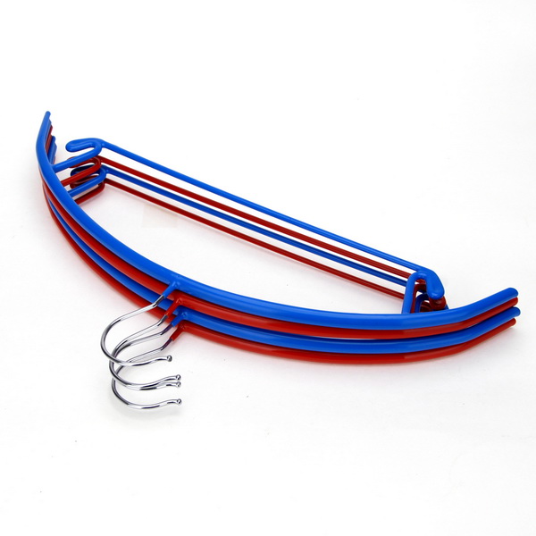 Anti-skid Colorful PVC Coated Wire Hanger (1)