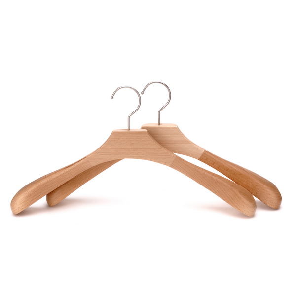 Beech Wood Coat Hanger For Display