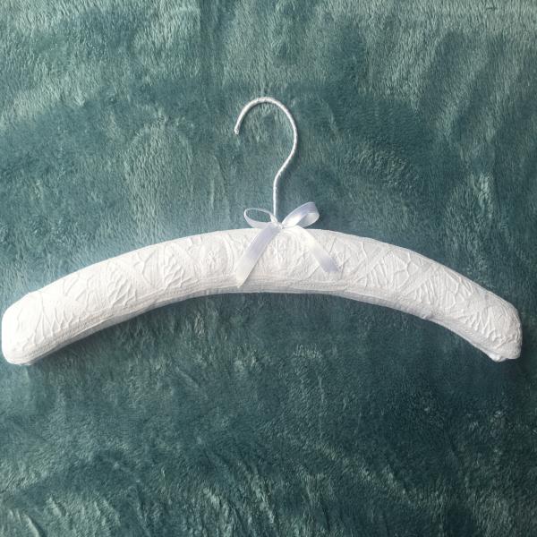 Embroidered Padded Wedding Dress Hangers Wholesale (1)