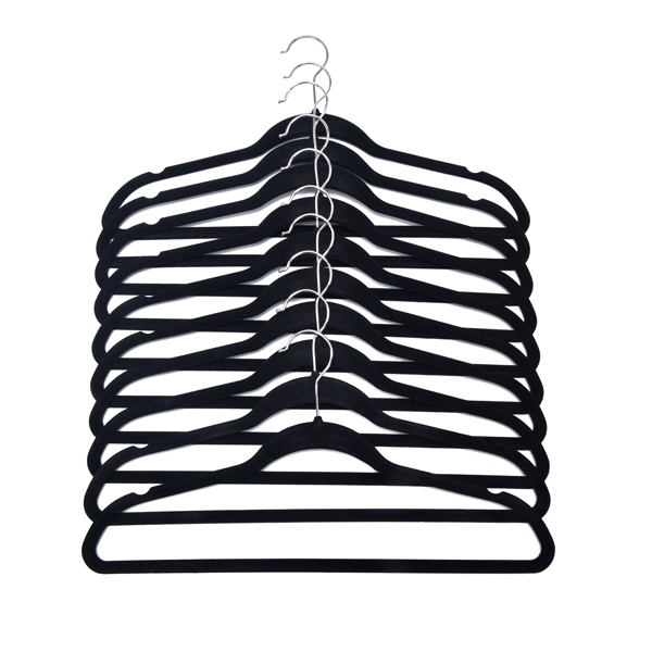 ABS Nylon plastic velvet hangers