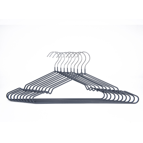 Wholesale PVC metal hangers 2
